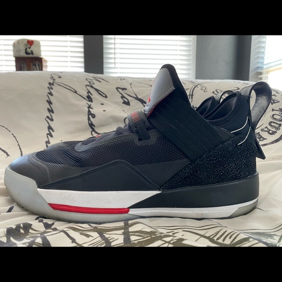COPY - Nike Air Jordan XXXIII (33) SE Black/Cement Size 12M - Picture 4 of 11
